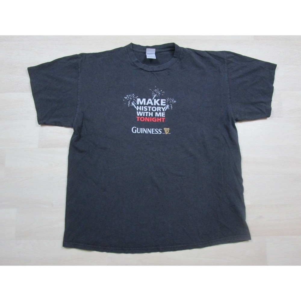 Vintage Y2K Guinness Beer Promo T Shirt (XL) Celebrate 250 Years Irish Drinking